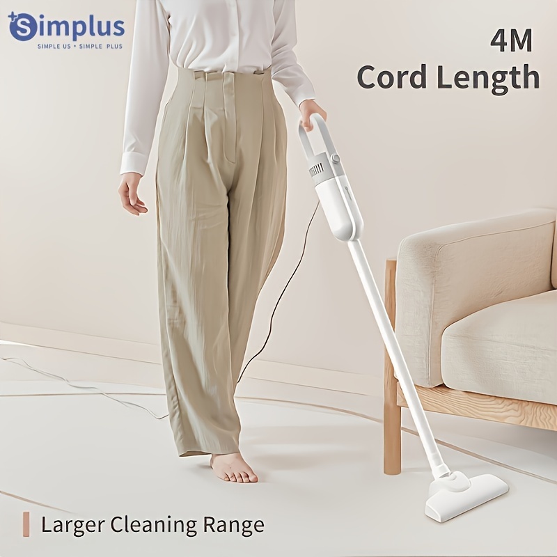 

Simplus Vacuum Cleaner 3 In 1 Handheld Vacuum Ultra Light Strong Suction