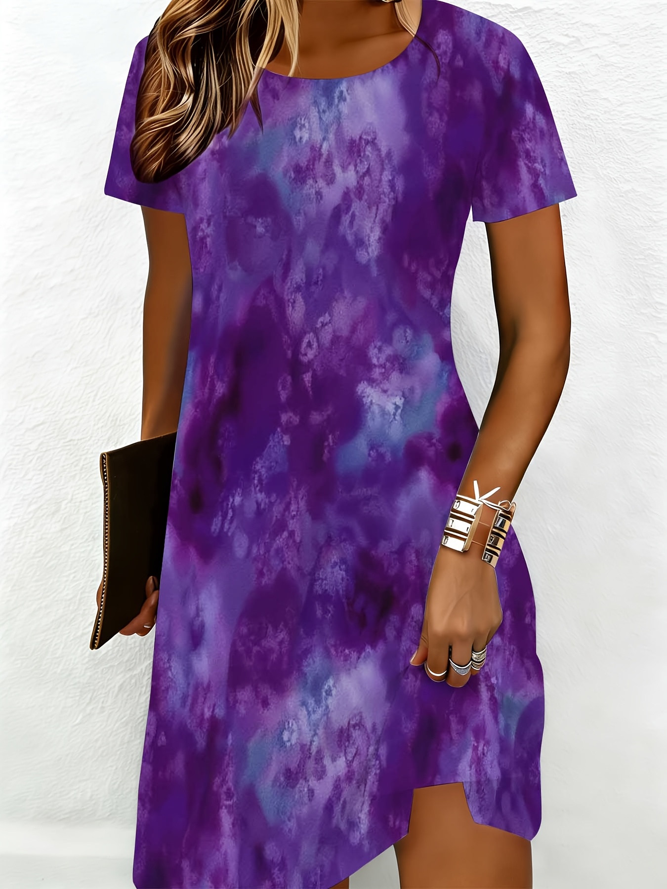 purple dress women sold on Temu United States