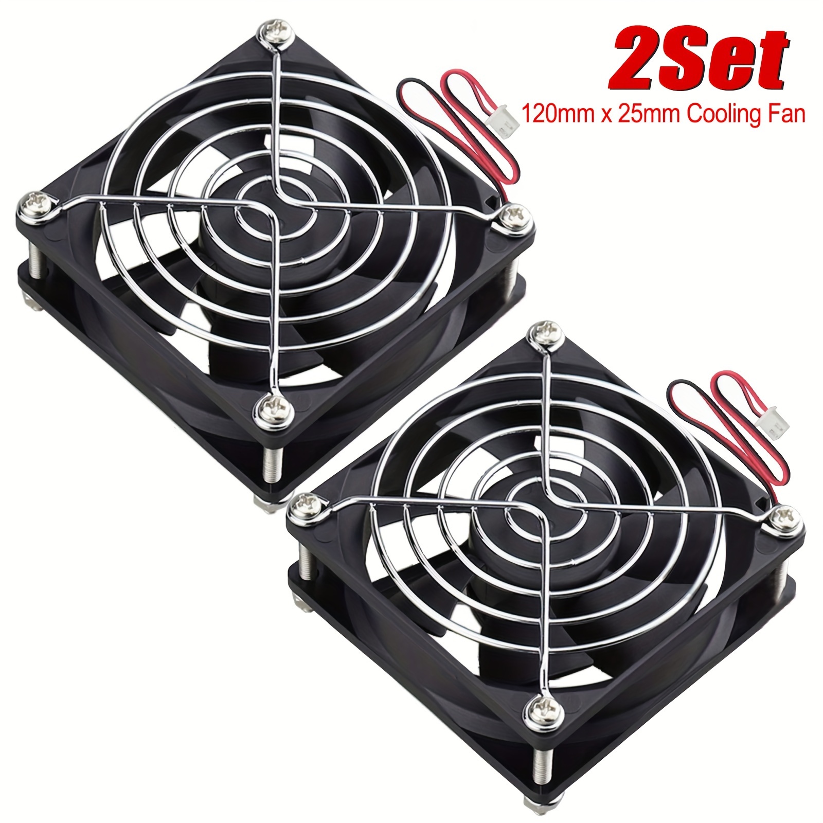 

120mm X120mm X 25mm 12v/24v Brushless Computer Case Performance Cooling Fan