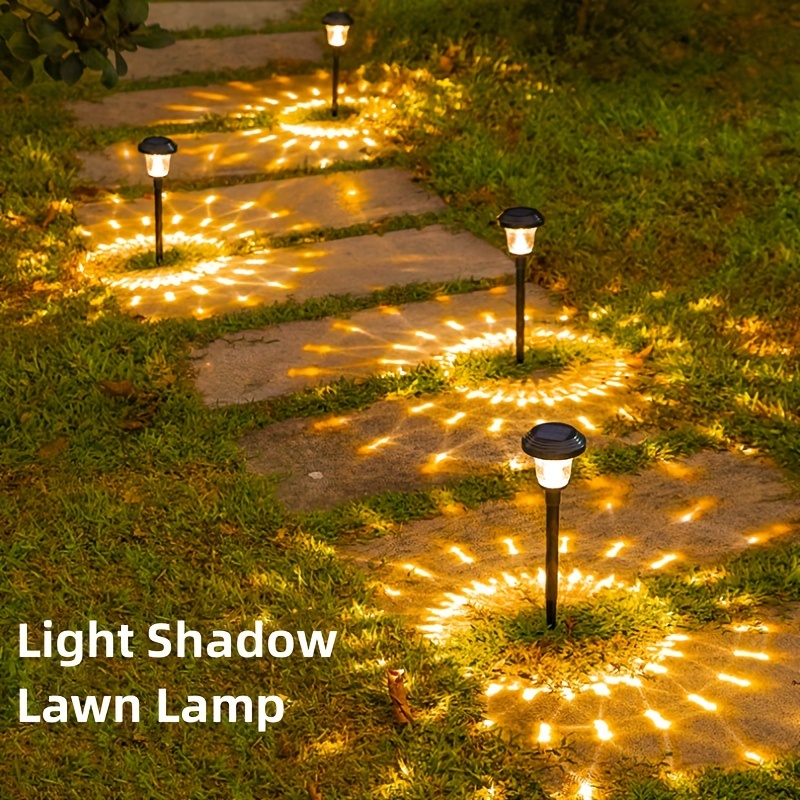 

6pcs Solar-powered Outdoor Teardrop Lights, Led Landscape Lighting For Yard, Scenic Spot, Villa, Pathway, Garden Ambience, Festive Christmas Gift