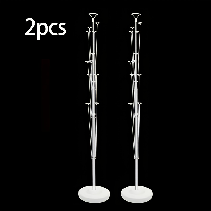 TEMU 2pcs Balloon Tree With , Balloon Supplies, Party Supplies, Wedding Decorations, Birthday Party Supplies, Suitable For Christmas, New Year,
