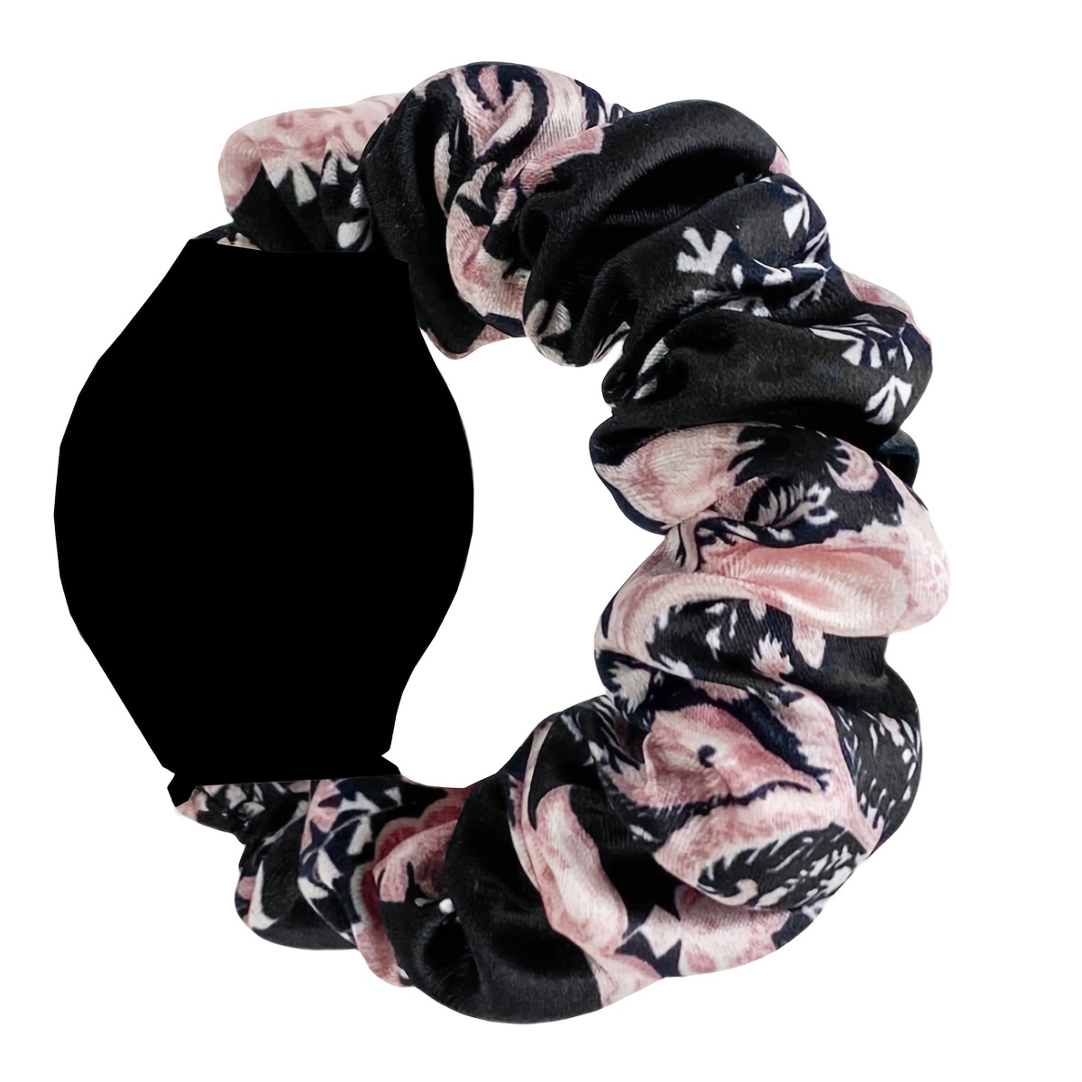 E-shop 20mm Softbedruckte Scrunchie Elastische Uhrenarmband, Dehnbares Ersatzarmband, Kompatibel mit für Samsung für Galaxy Watch 7 6 5 4 FE Armband
