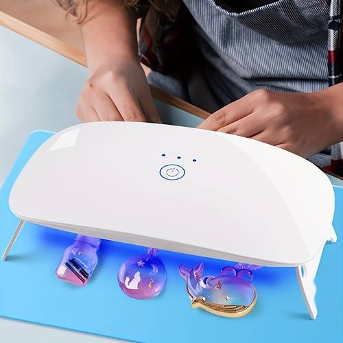 large light for resin curing lamp led resin light with 18pcs double lamp beads large size lamp for resin curing fast curing and portable light for supplies for resin jewelry making glass windshield