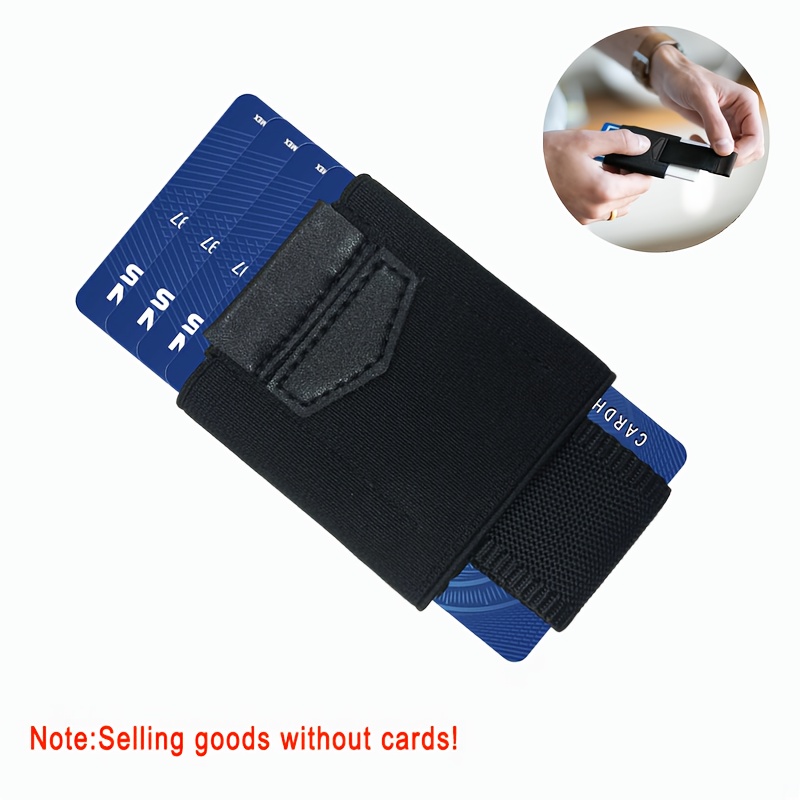 Image of Minimalistic Wallet For Men And Women - Slim Wallet Fits In Front Pocket - Holds 4-12 Cards - Holder And Key Holder Pocket