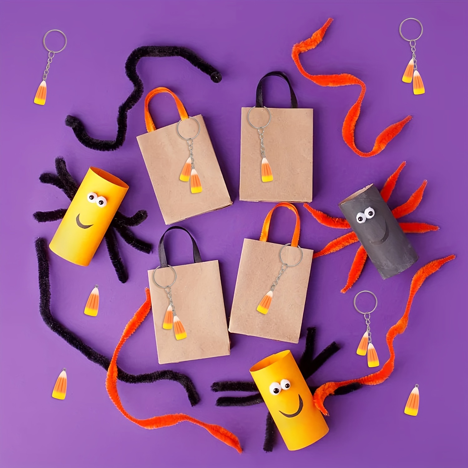 Candy Corn Bag Charm