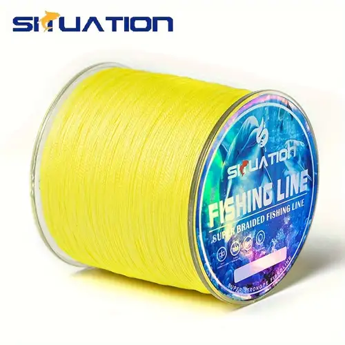 Ftk Color Braided Fishing Line - Strong And Durable 4-strand