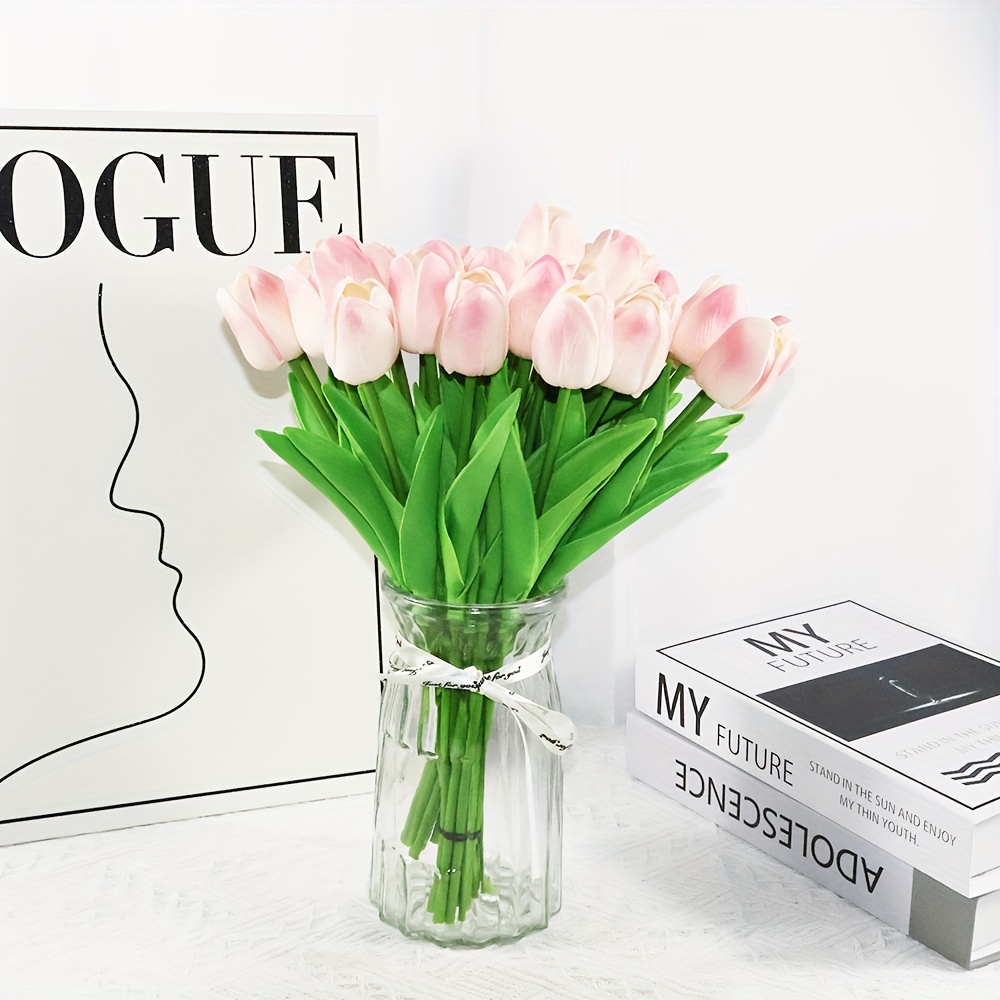 knstliche tulpen real touch kunstblumen wohnkultur  - Temu Switzerland