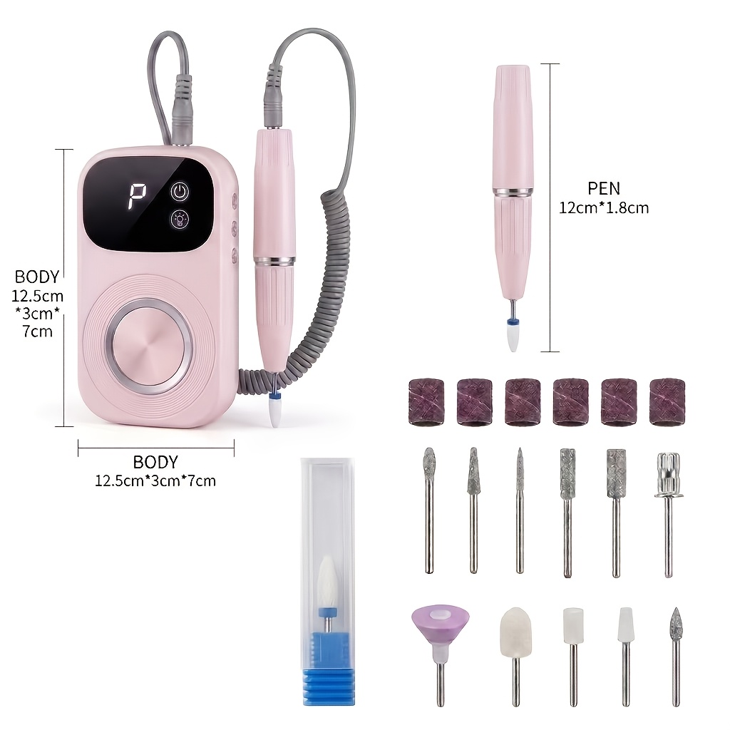 Portable Multi-Functional Nail Polish Machine with Curing Light