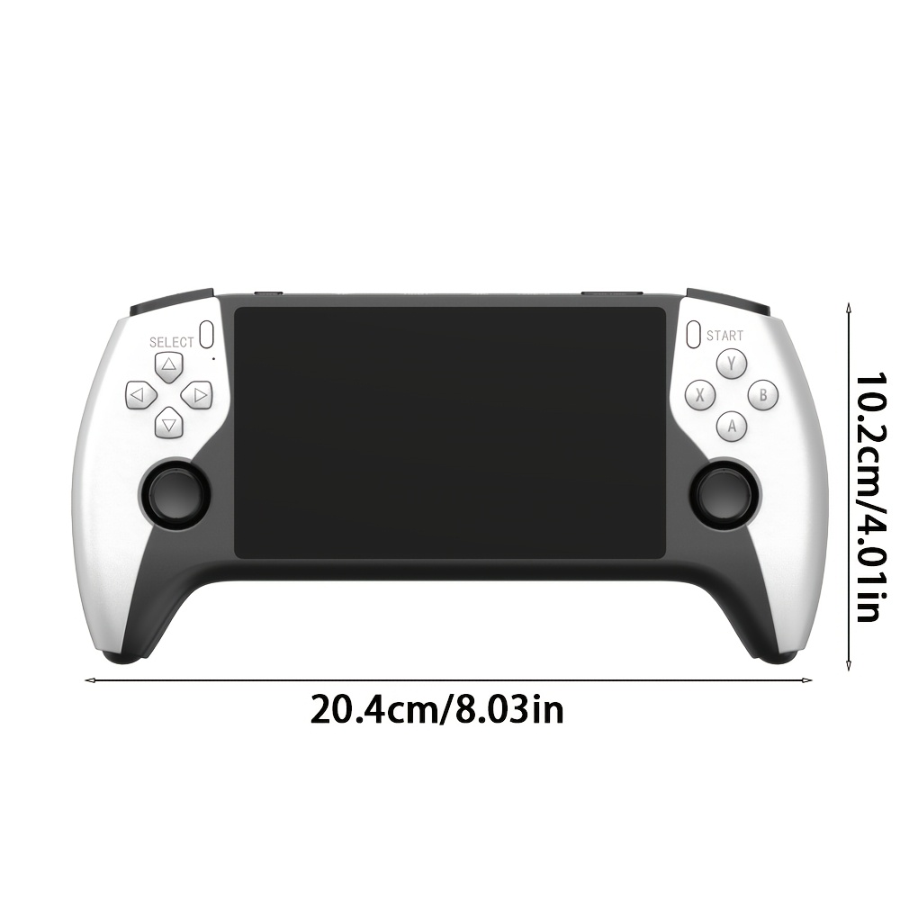 YAJOTIN SF3500 Portable Retro Gaming Console | 5-inch IPS HD Screen, USB Rechargeable, Lithium Battery, Ergonomic Design with Stand, Compact and Durable, Ideal for Birthday, Halloween, Christmas Gifts