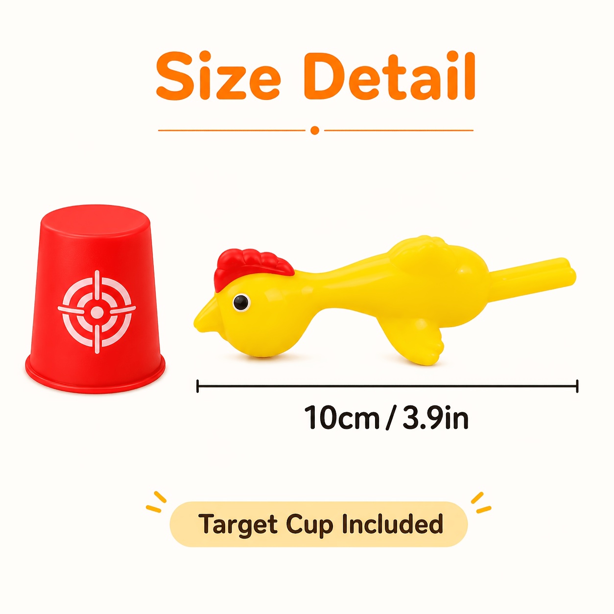 Little Yellow Chick Slingshot Game Set