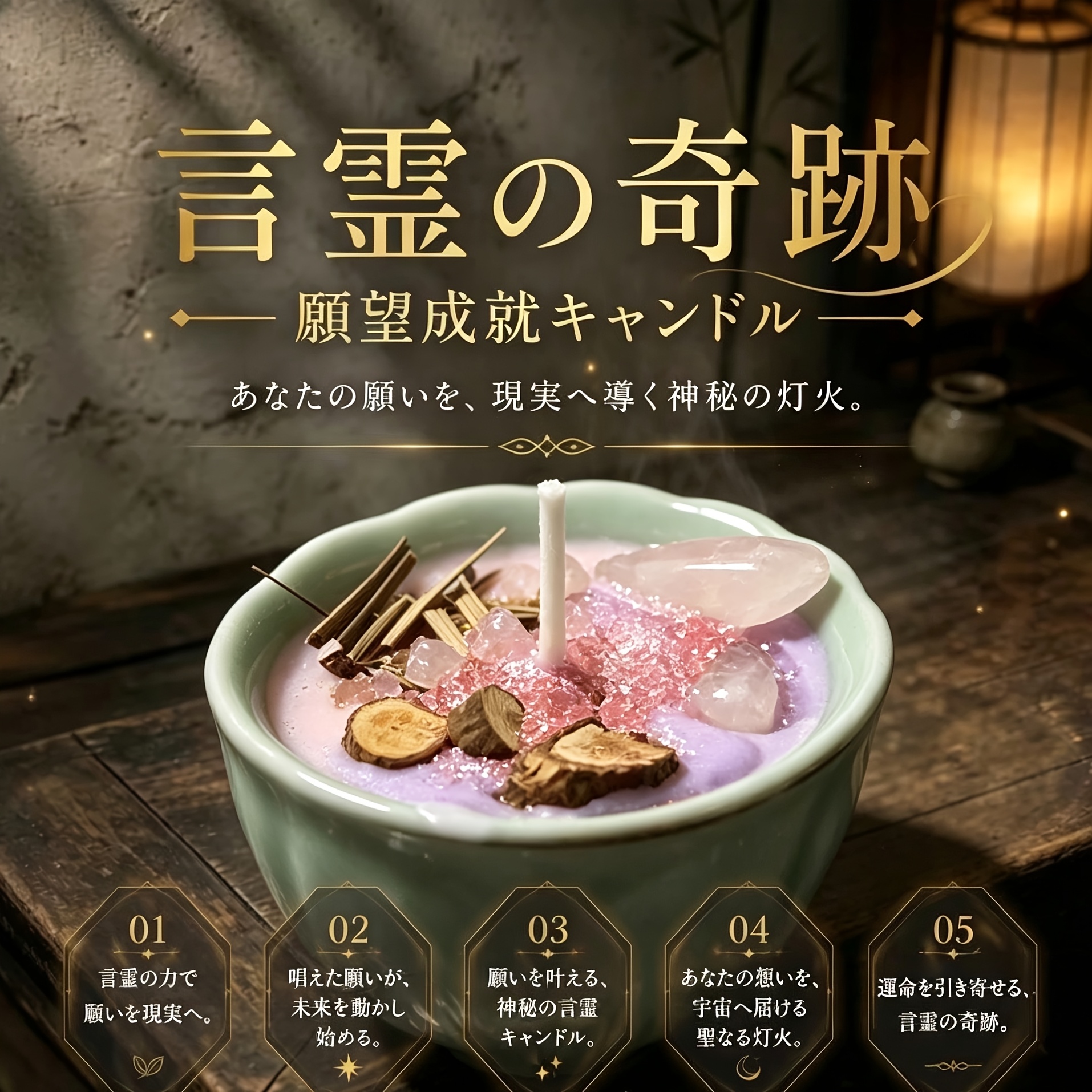 恋の願いを炎に託す｜愛を引き寄せる魔法のキャンドル