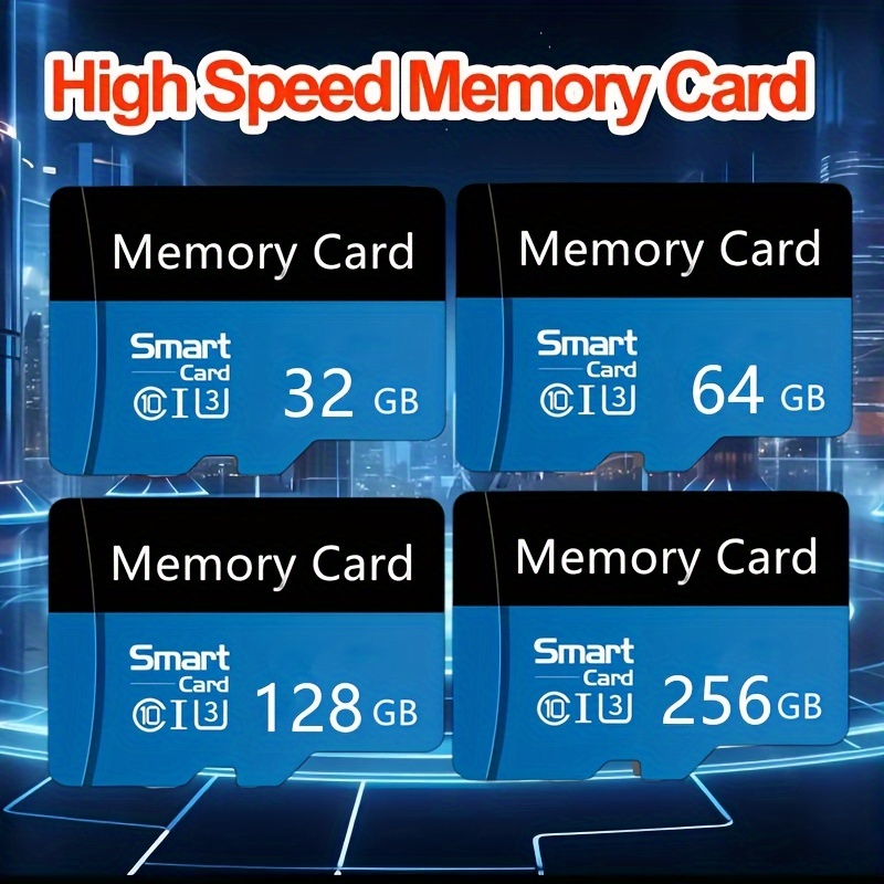Carte mémoire haute vitesse 32/64 Go/128 Go avec adaptateur, carte U1 TF 4K  classe 10 Tarjeta Micro Mini carte SD C10 UHS-I Flash carte SD pour  smartphone/appareil photo - Temu Belgium