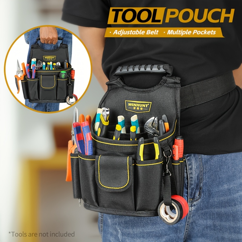 tool pouch professional electrician tool bag belt oxford Temu