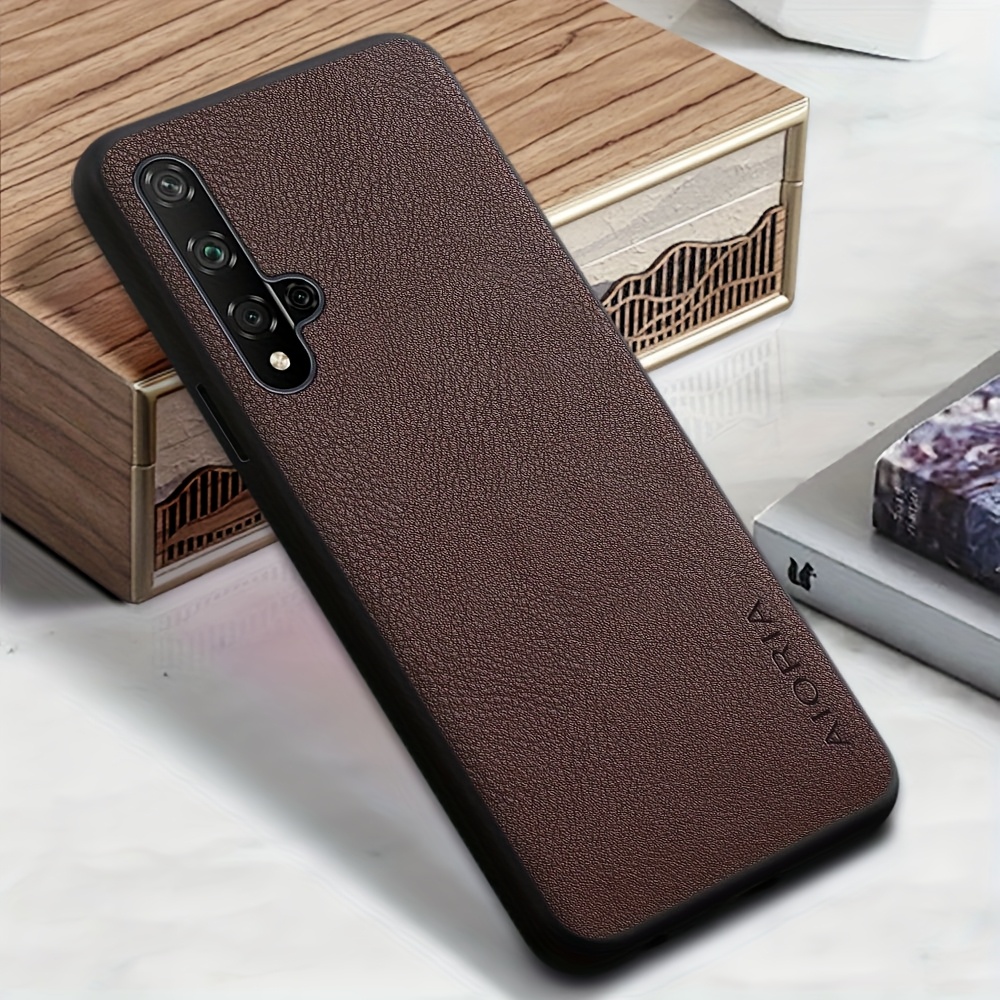 TEMU Phone Case - Stylish Vintage Faux Leather And Soft Protective Case 70, 50, 20, And For Nova 5t