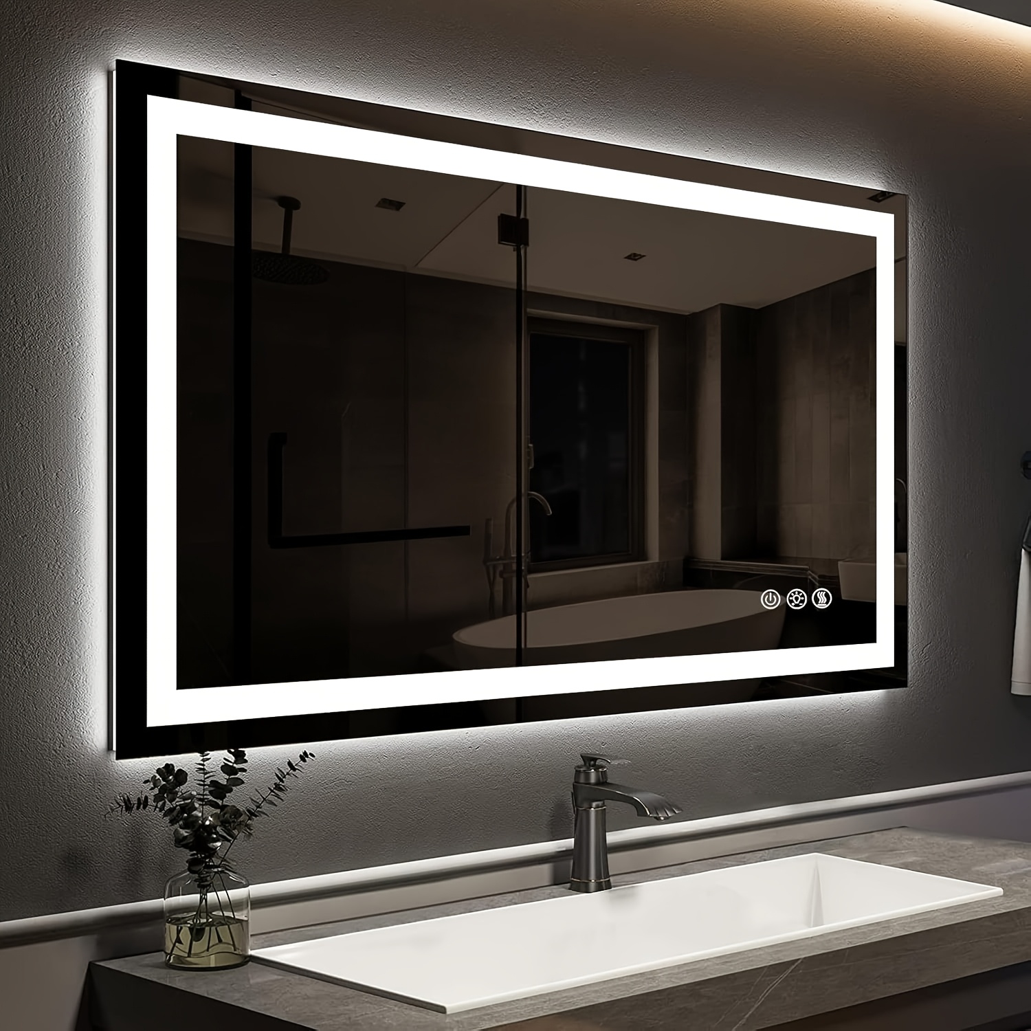 Smart LED Bathroom Mirror