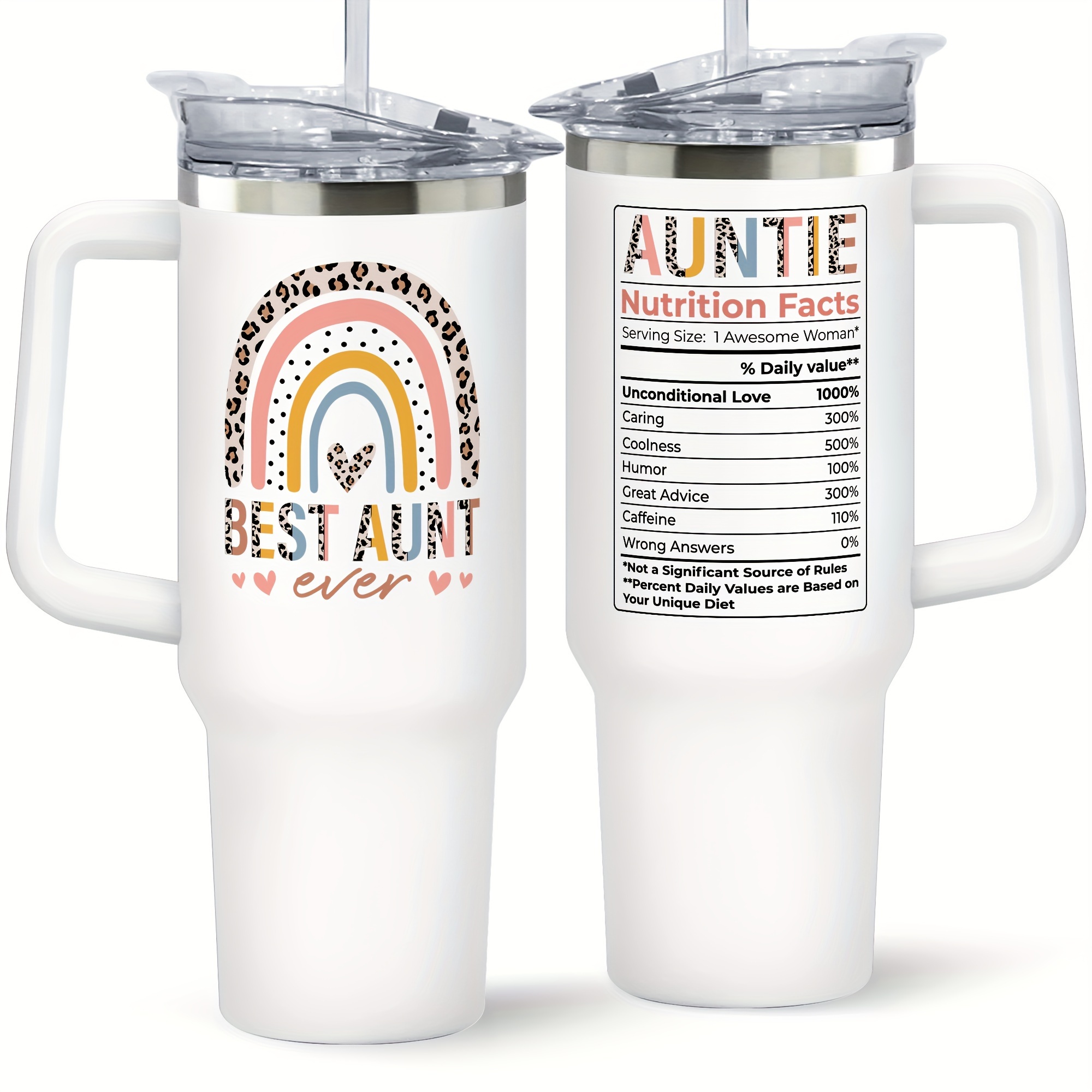 Aunt Gift Tumbler Aunt Gifts Niece Nephew Gifts Aunt Auntie - Temu