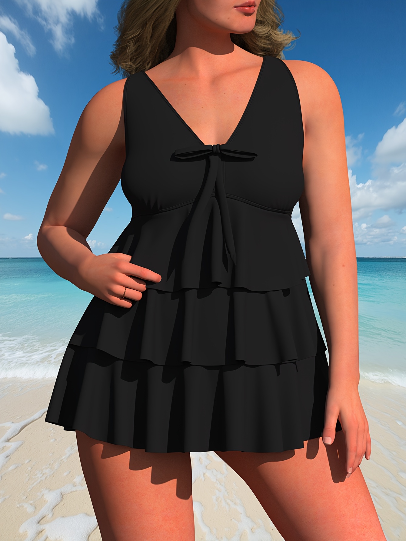 tankini swimsuits plus size sold on Temu United States