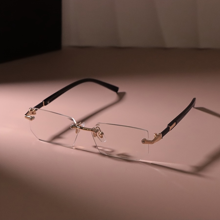 

Rimless Rectangle For - -, , Zinc Alloy Frame