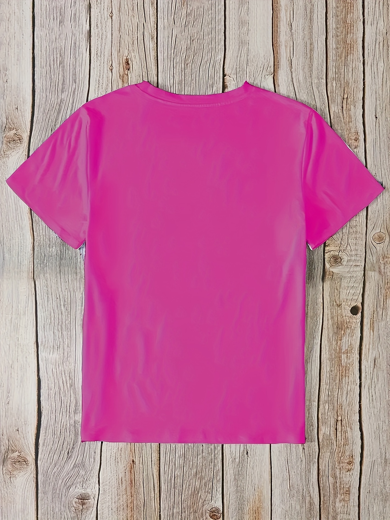 Women's Vibrant Orange Crew Neck T-Shirt - Soft Stretch Casual Short Sleeve Top, Breathable Regular Fit for Spring & Summer, Machine Washable, Casual Attire, Simple Timeless Design, Comfortable Fabric