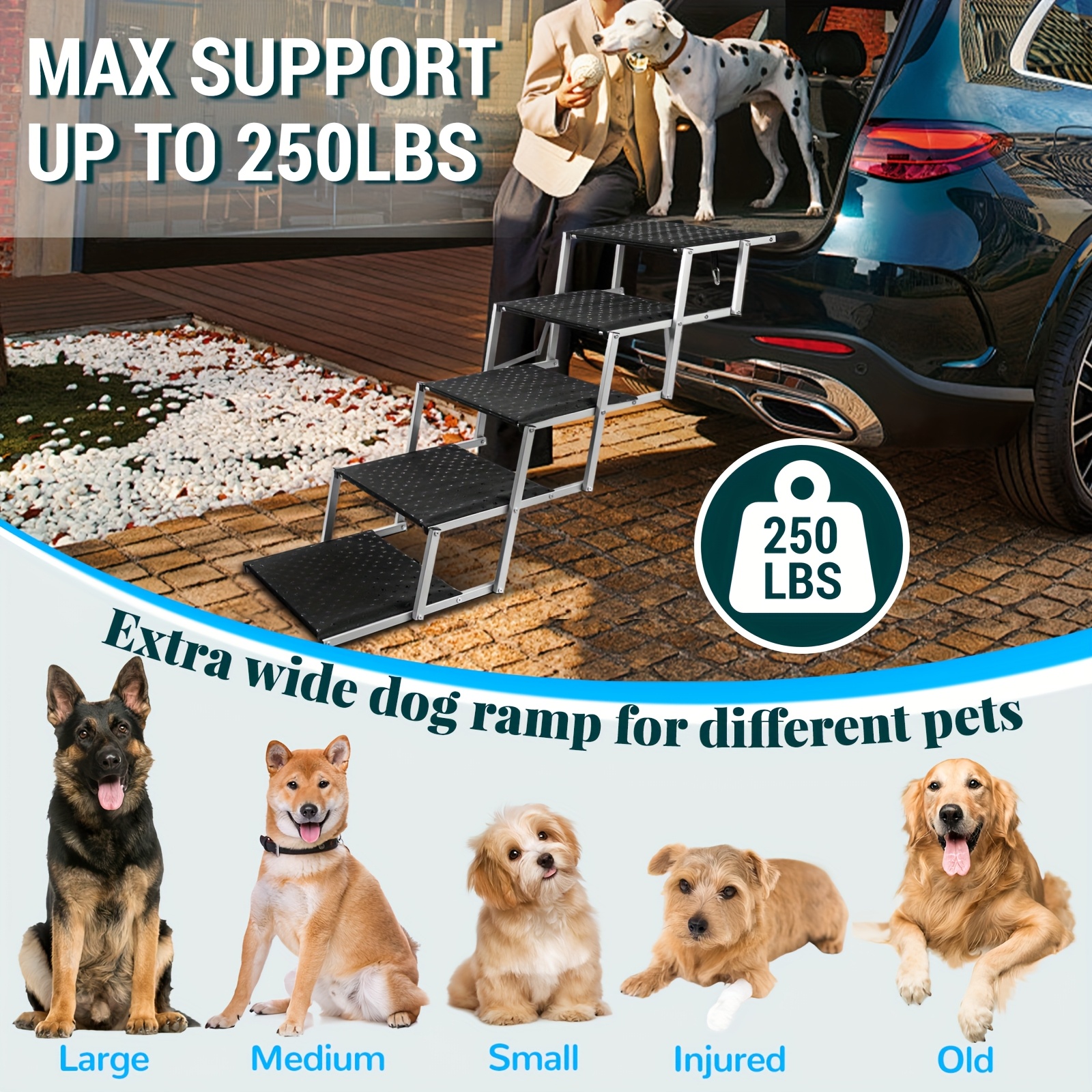 Folding Stairs For Dogs Car Steps For Large Dogs Top 10 Folding