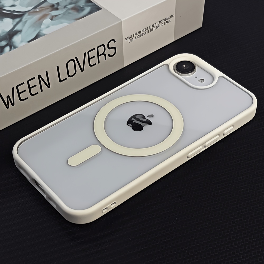 TEMU para Teléfono - de Calidad con Diseño Temático de Dulces, Compatible con Carga Inalámbrica, Compatible con iPhone 17E/16E con Cubierta Magnética