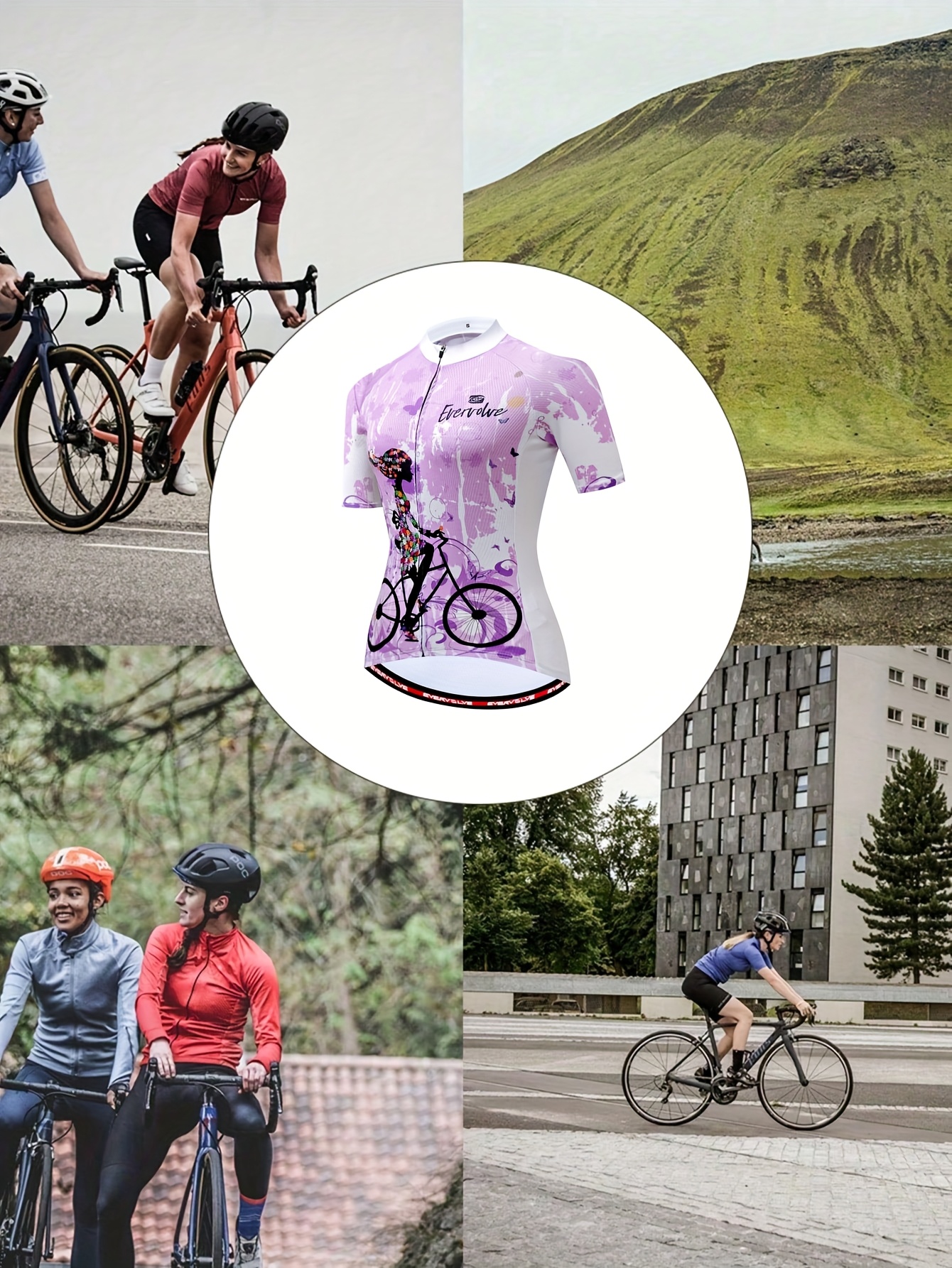 maglietta ciclismo donna maglietta bicicletta maniche Temu Italy