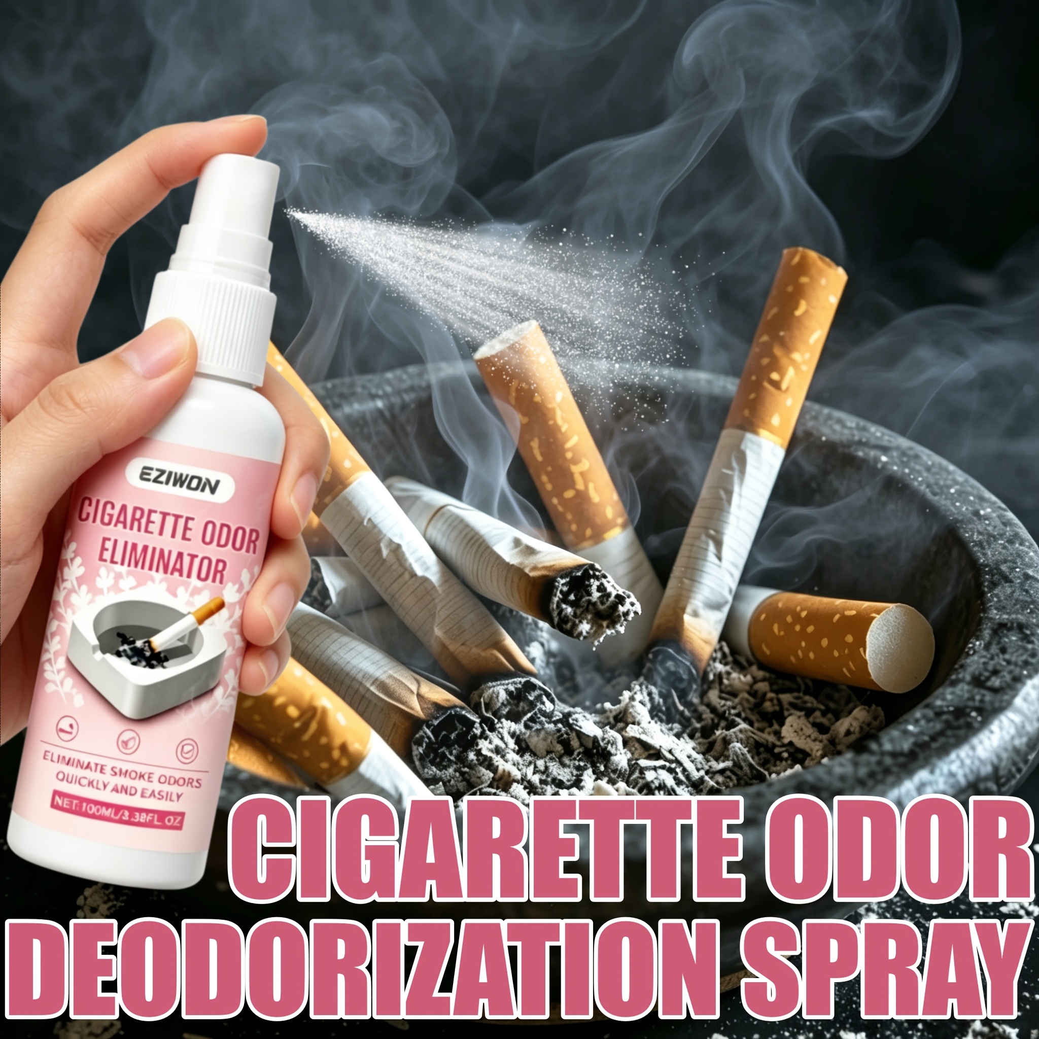 indoor cigarette smoke eliminator Odor Remover | #1 Odor Remover for 2025 toxic ingredients that bond to odors Smoke Buddy 0159-RD Personal Air