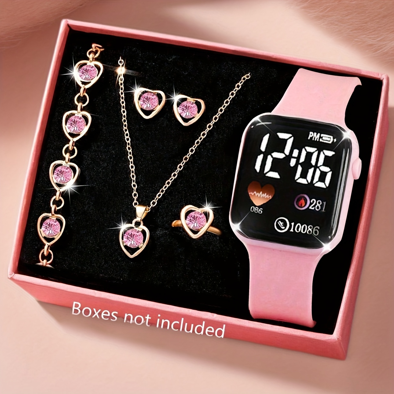 set relojes digitales colgante correa Temu Mexico