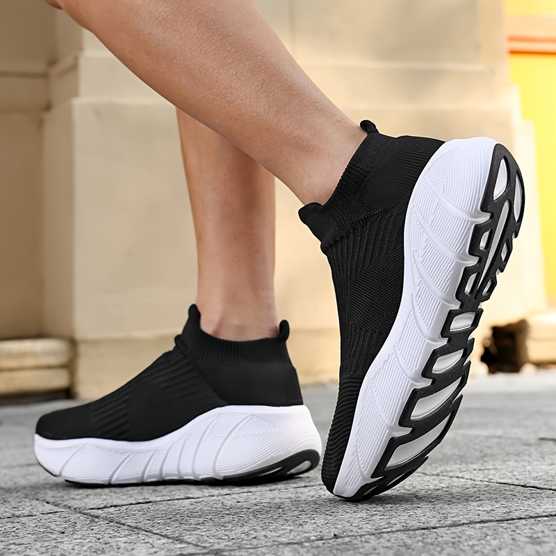 Plus-Size Knitted Shoes, Couple'S Shoes, Popcorn Breathable Casual Footwear