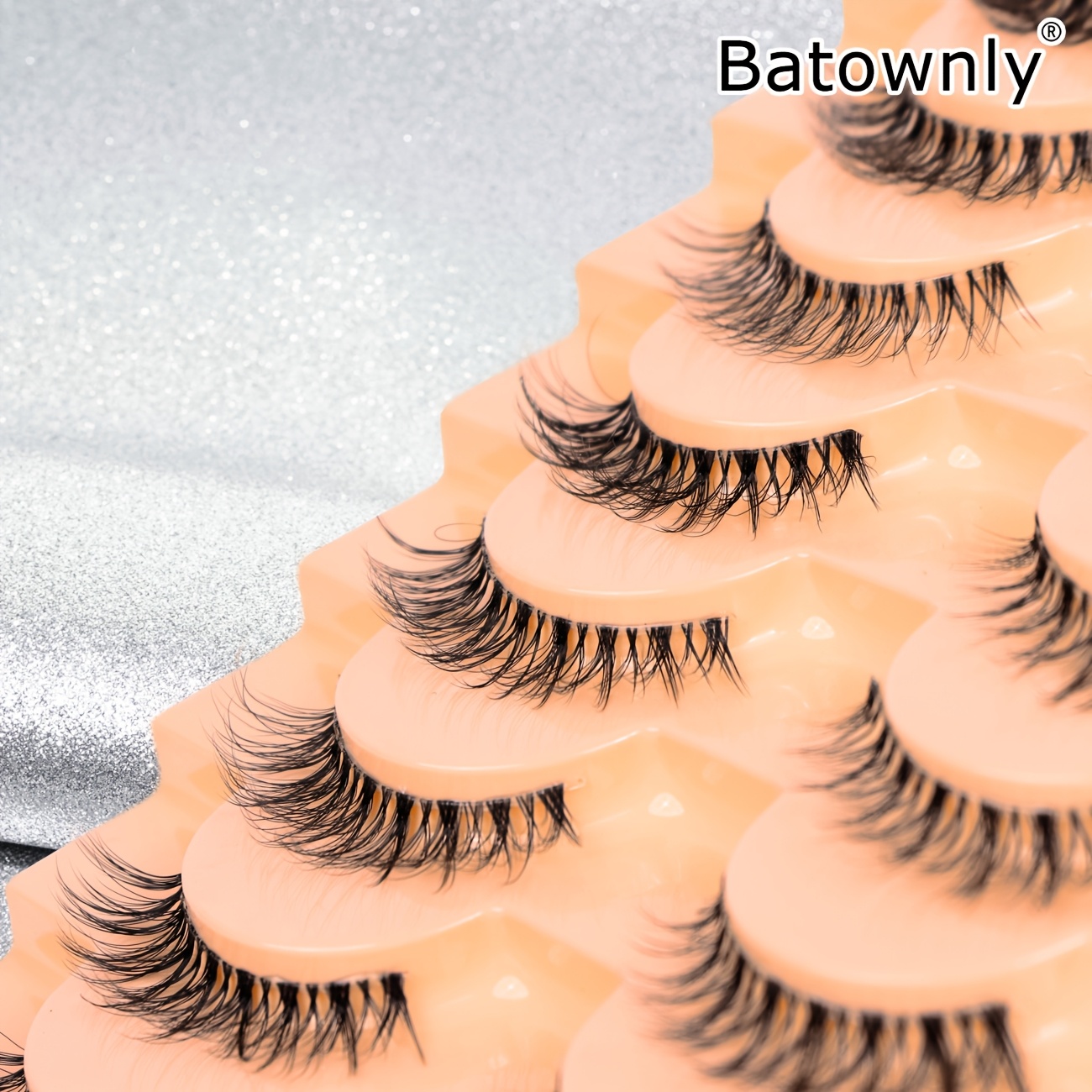10 pairs of false lashes natural curling fluffy lengthening crossing transparent elastic false eyelashes extension 3 13mm more realistic eye corner extended   false eyelashesphj 2432 details 5