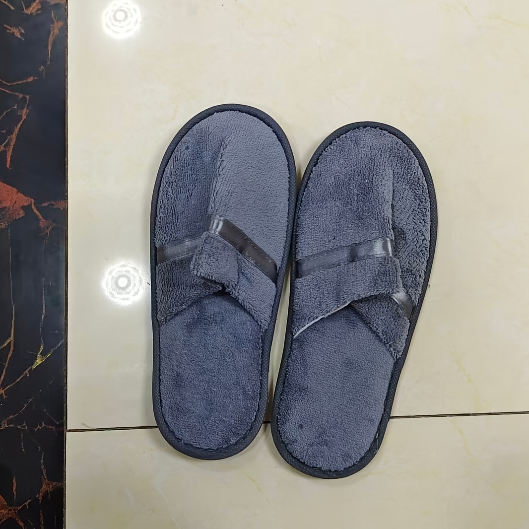 TEMU Zapatillas de casa desechables, coloridas y elegantes de para invitados, hoteles, spas y viajes, con higiene portátil, suelas de EVA y bordes
