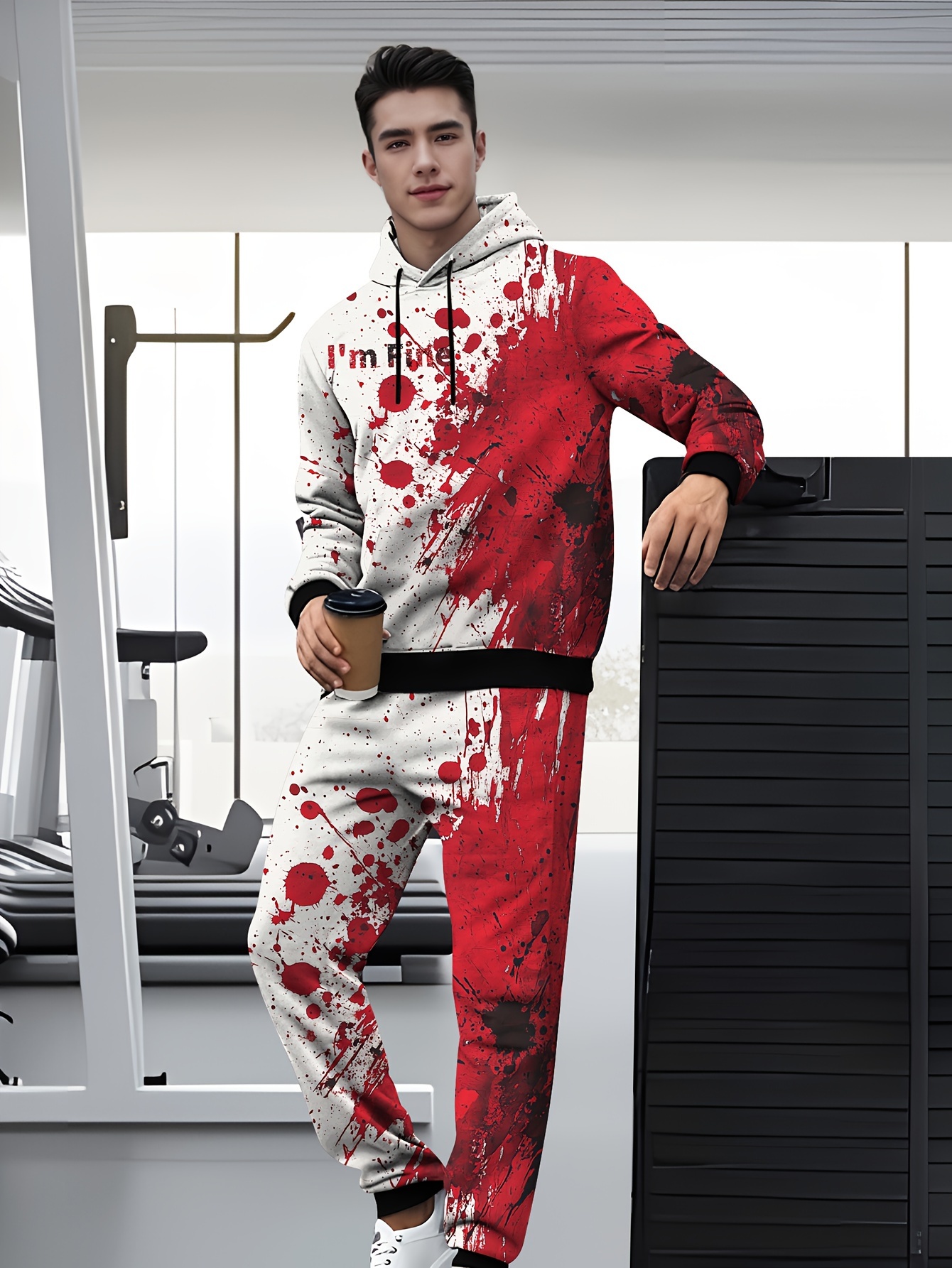 Men's CityScape Hoodie & Sweatpant Set | Cozy Earth