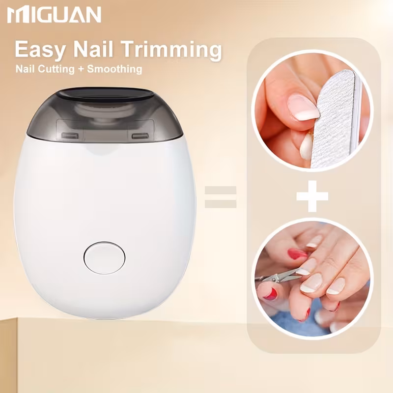 usb rechargeable electric portable no shaking no damage to nails ideal for use battery powered no display plastic for nail care Product details 3