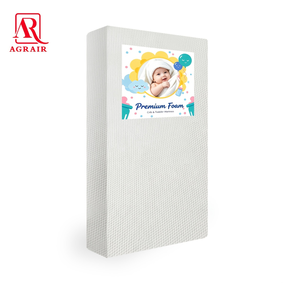 Premium Crib and Toddler Mattress, Comfortable and Breathable