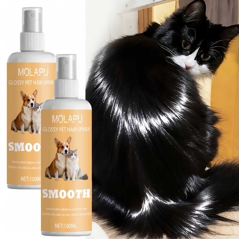Image of 100ml Pet Hair Smoothing , Non-greasy, Glossy Smooth Hair, Softening Hair, Reducing , Saying Goodbye To And , Maintaining Light And Clean Hair, Increasing Soft Natural Shine