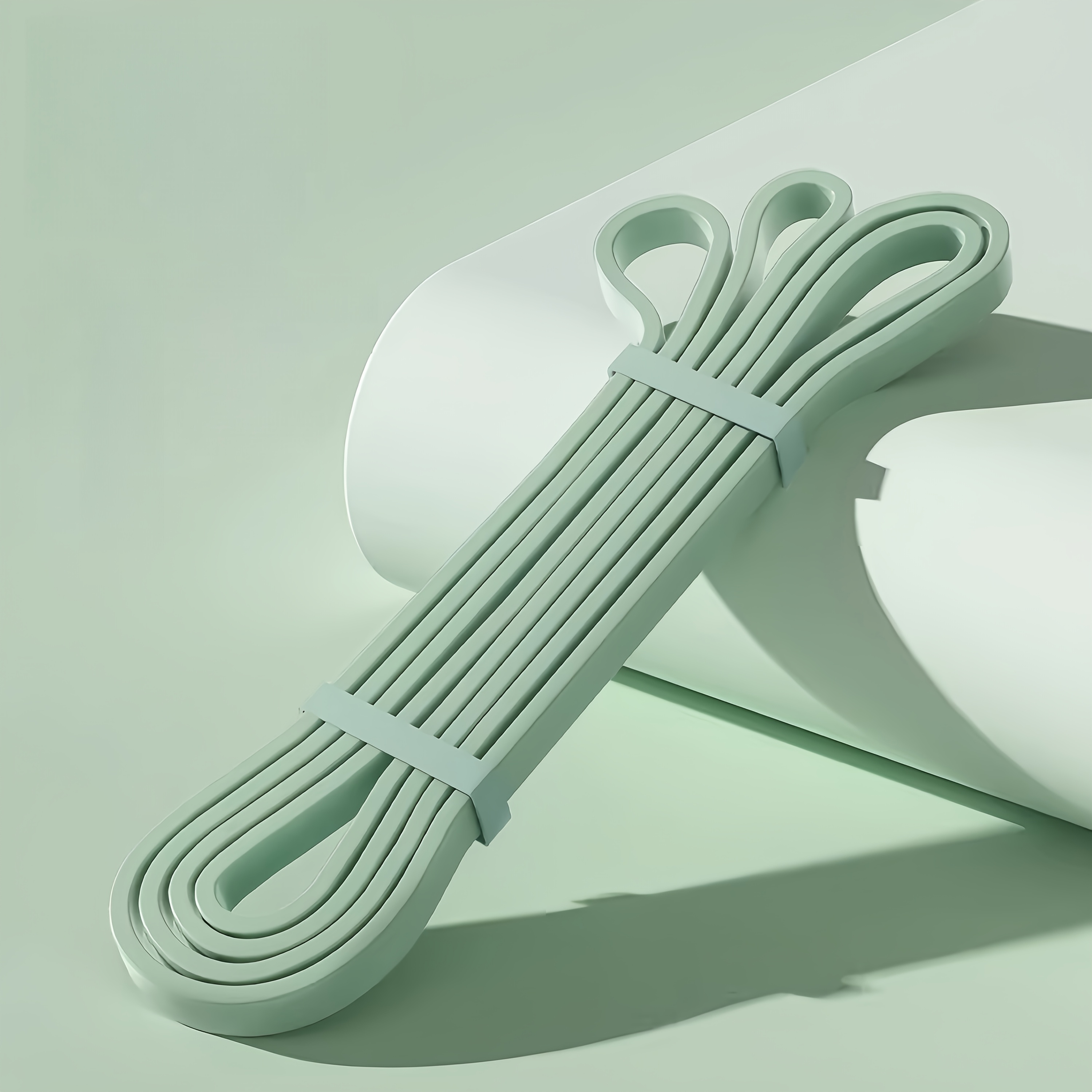 E-shop [Widerstandsbänder] Tragbare Fitness-Widerstandsbänder – Elastische Krafttrainingsausrüstung für Yoga, Gym, Pilates | Stapelbares Design,