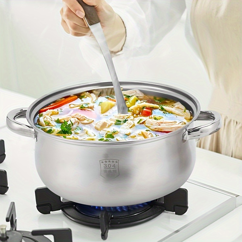 

Stainless Steel - -, Large For Soups & , Heating, Induction - For Kitchens &