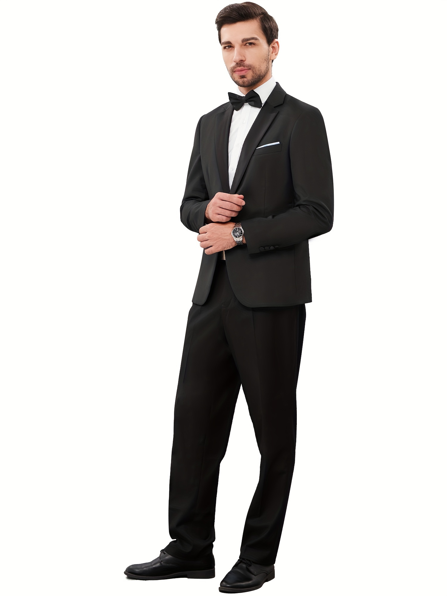 mens formal dress for wedding 3 Pieces Dark Green Slim Fit Wedding Suit for Men , Formal Dress Prom Suit 2023(Jacket+vest+pants) US48 / 30