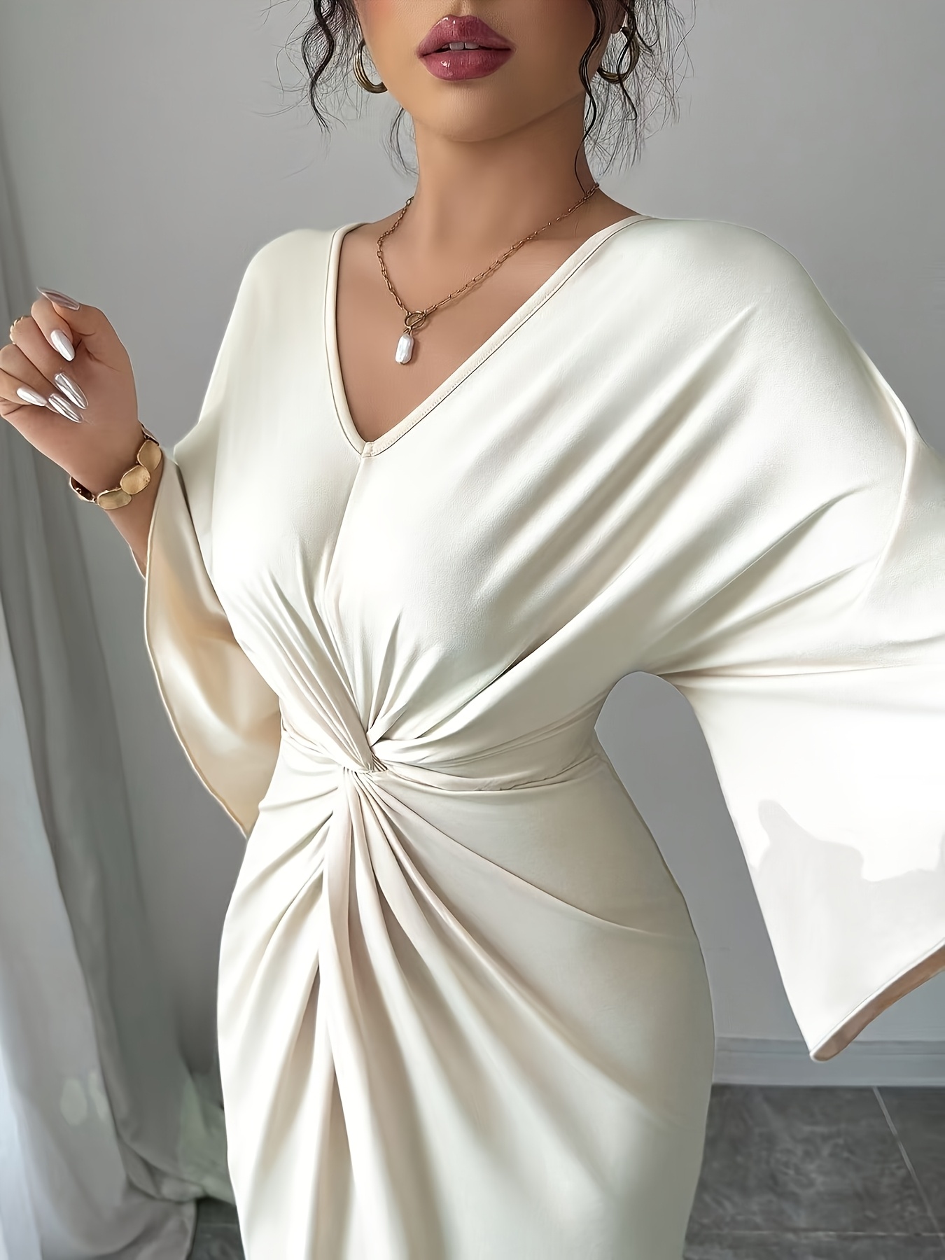 cream dresses - Mauritius