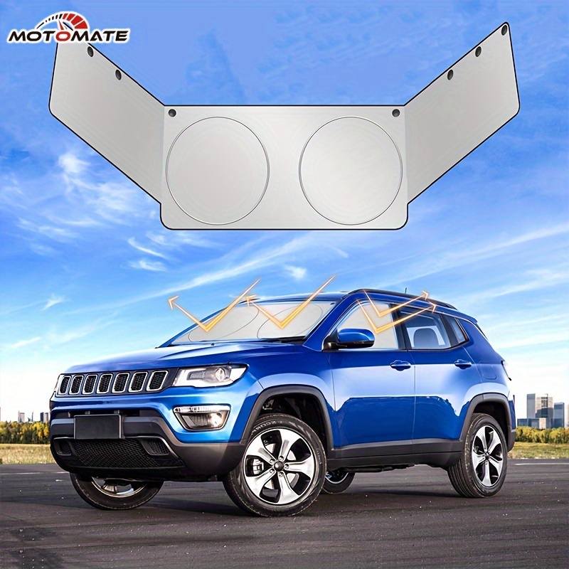 

Motomate Car Sun Shade For Window 3 Pieces The Cooling Effect Sun Vehicle Interior Prevent Prying And Privacy, Size L Universal Fit