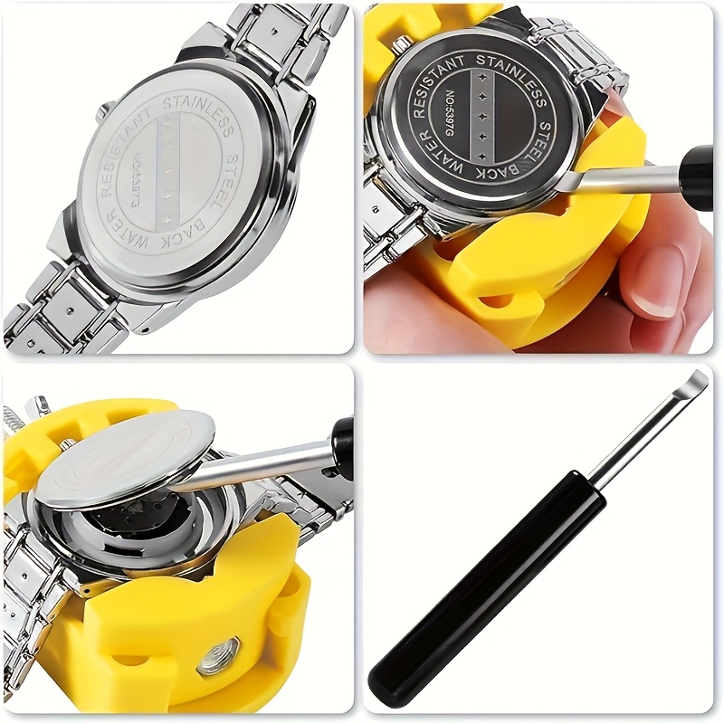 4pcs Professional Watch Back Cover Removal Tool Set