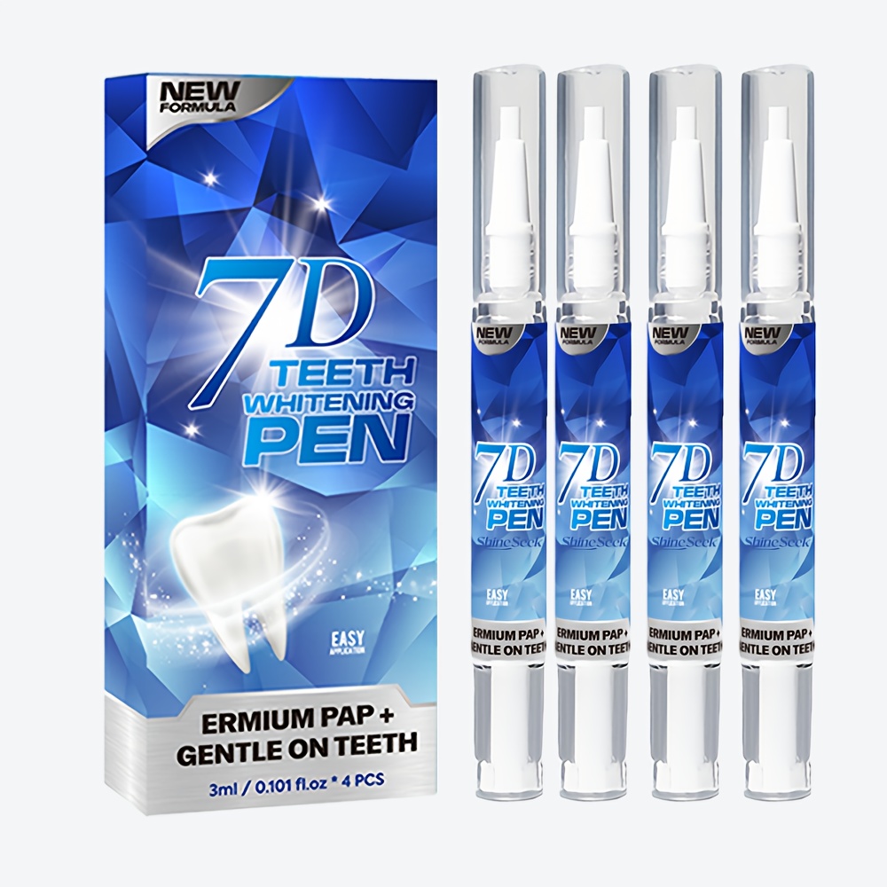 4pcs Premium Gift Box 4 X 3ml Pap Teeth Cleaning Gels