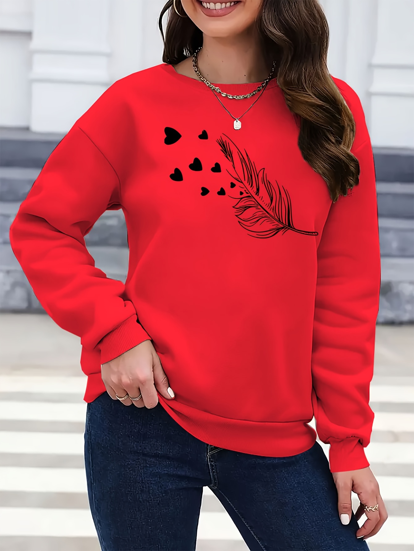 Sweat-shirt à Capuche Femme Halloween - Imprimé Gothique, Manches Longues, Col Rond - T-shirt Décontracté Pour Fête Et Style Gothique