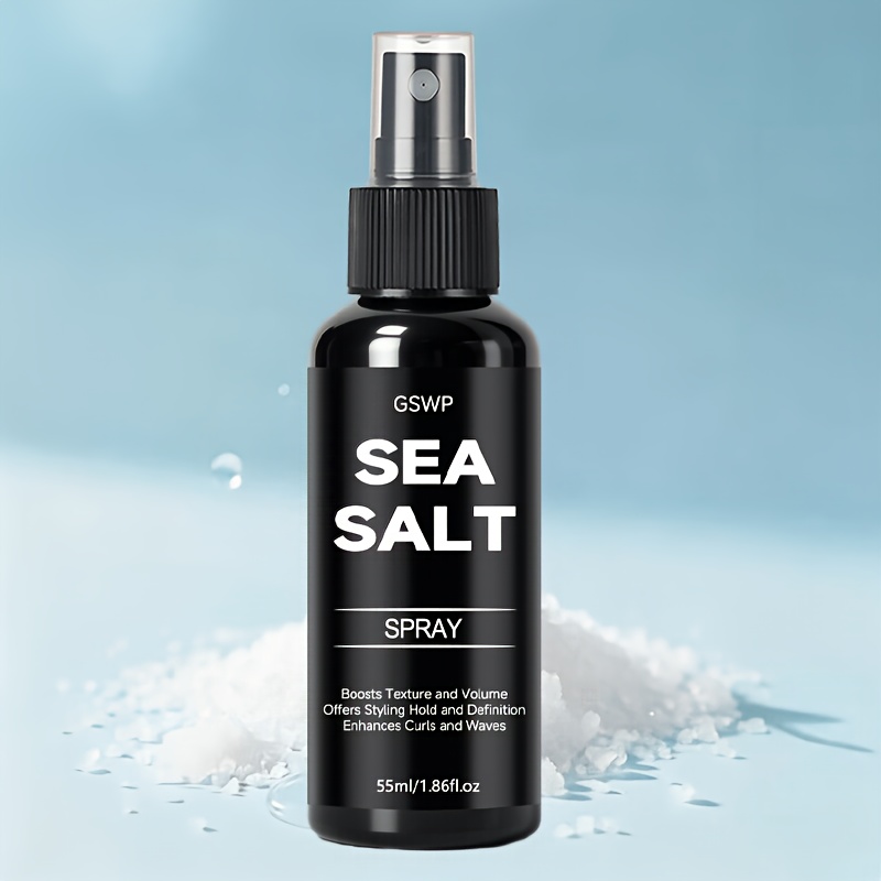 Image of Gswp Sea Salt Styling Spray, Refreshing And Non-sticky, Instantly Adds Volume, Designed For Fine And Soft Flat Hair To Provide Lift And Hold