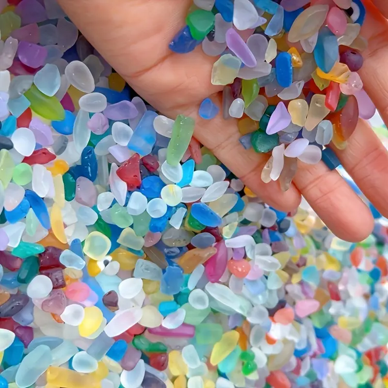 450 Piastrelle Mosaico Vetro JIAMIAN - 1x1cm, Colorate, Per Artigianato E Decorazioni - Foto 11