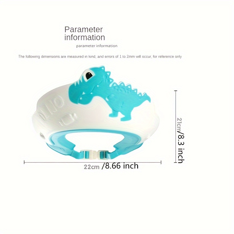 Waterproof Dinosaur Pattern Shower Cap