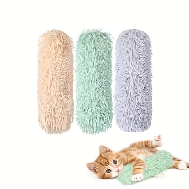 

3-Pack Crinkle Pillow Toys - Jouets de peluche pour taquiner et dentaire - Recommandé pour les races moyennes, pas besoin de batterie