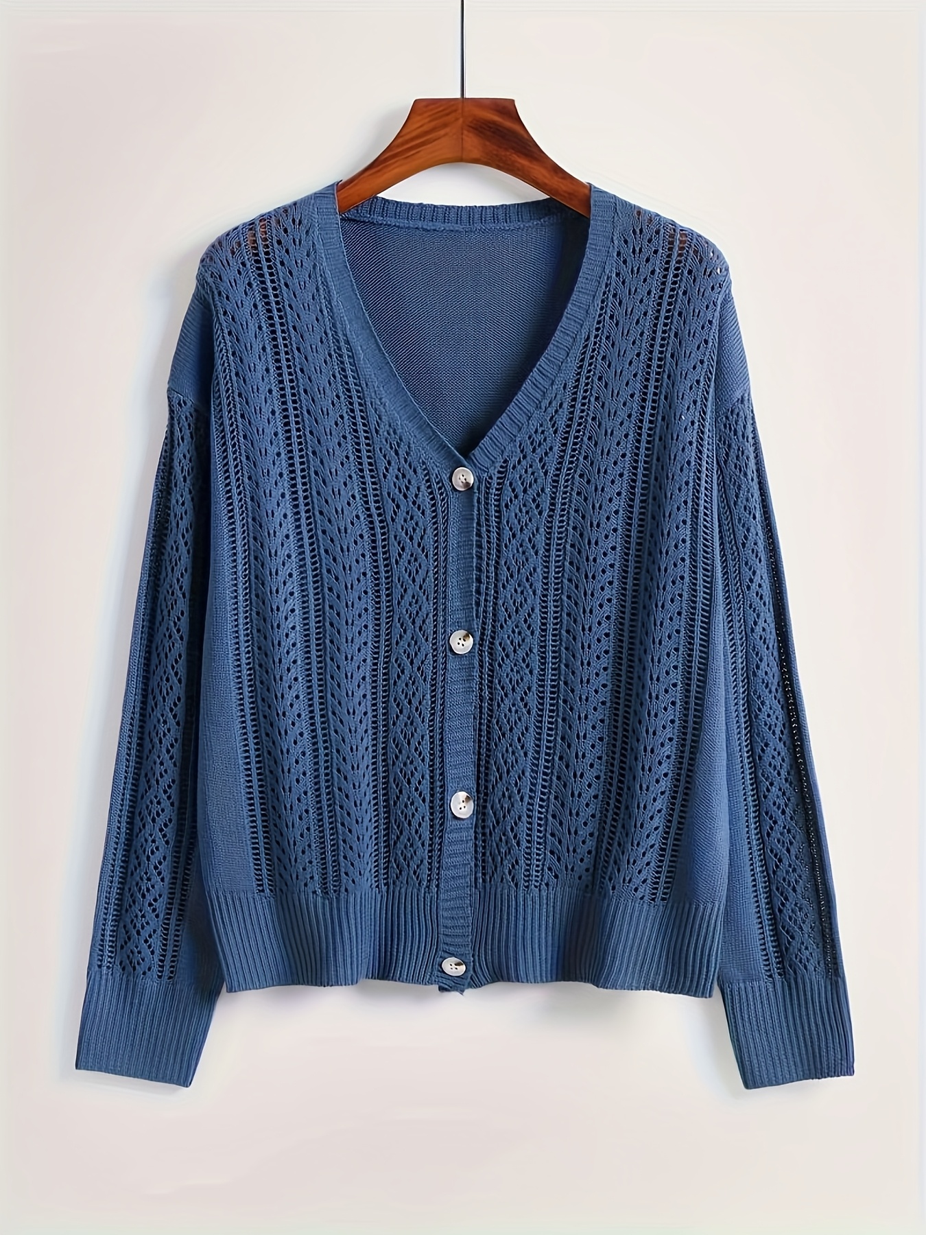 plus size women's v neck cardigan elegant front Temu Mauritius