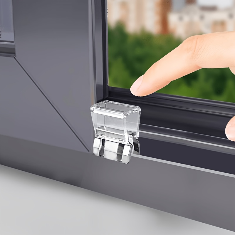 Window Lock Buckle Set, Fixed Flat Opening Limiter