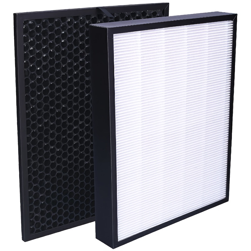 Image of Set Of 2 Replacement Compatible With For Air Purifiers Models Ac3252, Ac3254, Ac3256, Ac3259, Fy3432, And Fy3433